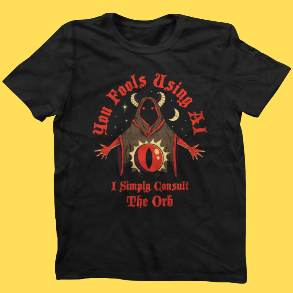 'Consult The Orb' Shirt Unisex T-shirt, Sweatshirt, Hoodie, Long Sleeve Tee - T-Shirt, Sweatshirt, Hoodie