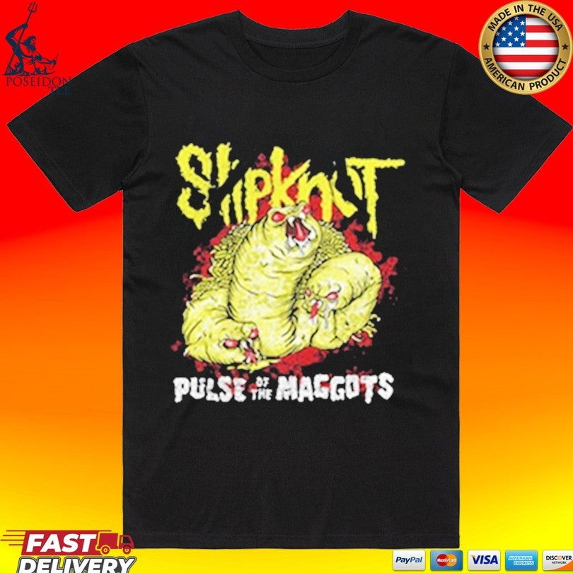 Slipknot Pulse Of The Maggots Shirt Unisex T-shirt, Sweatshirt, Hoodie, Long Sleeve Tee - T-Shirt, Sweatshirt, Hoodie