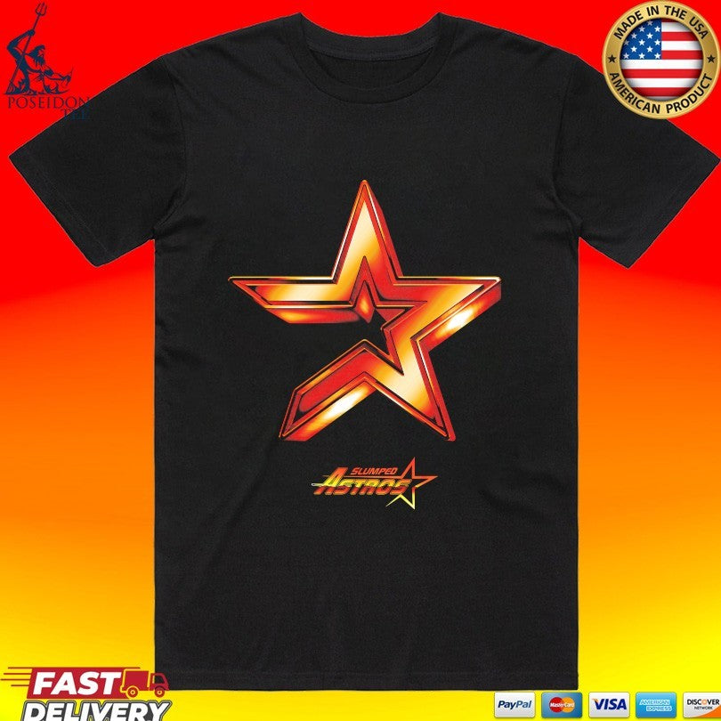 Slumpedboyz Chrome Star T-shirt Unisex T-shirt, Sweatshirt, Hoodie, Long Sleeve Tee - T-Shirt, Sweatshirt, Hoodie