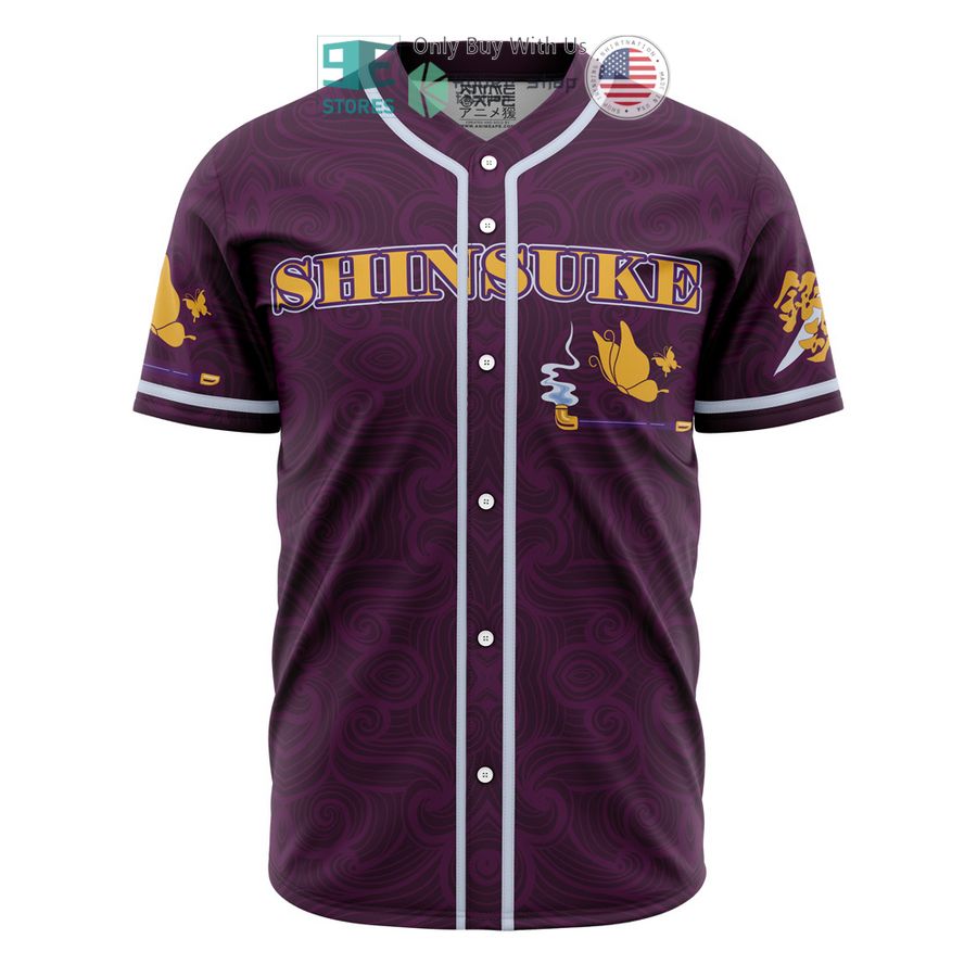 BEST Smokin Shinsuke Gintama Baseball Jersey baseball jersey product view 1