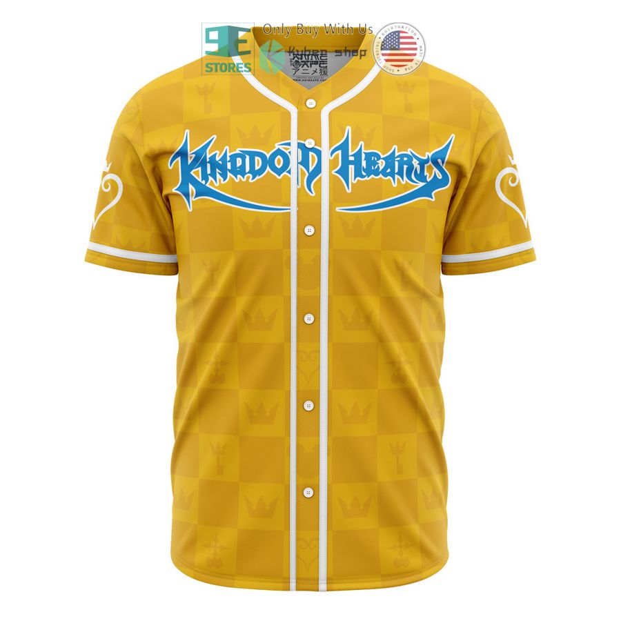 BEST Sora Kingdom Hearts Baseball Jersey baseball jersey product view 1