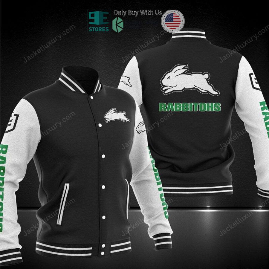 BEST South Sydney Rabbitohs Baseball Jacket baseball jersey product view 1