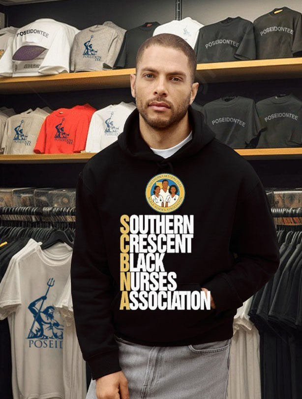 Southern Crescent Black Nurses Association - Adult & Kids T-Shirts, Sweatshirts & Hoodies apparel design preview 2