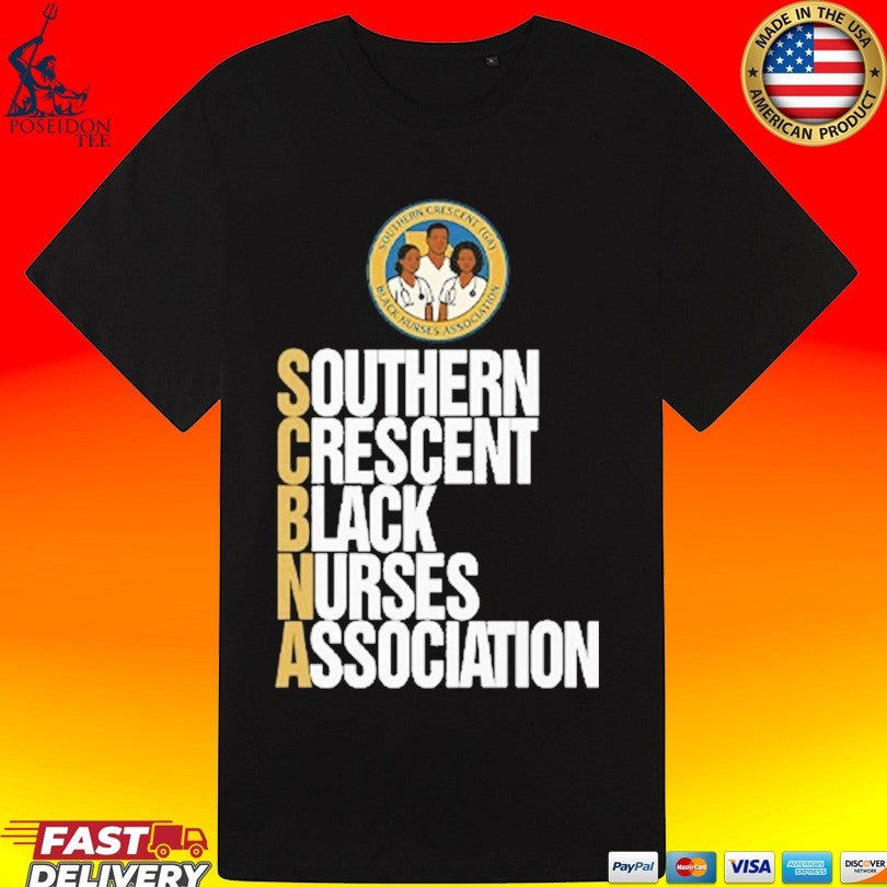 Southern Crescent Black Nurses Association - Adult & Kids T-Shirts, Sweatshirts & Hoodies apparel design preview 3
