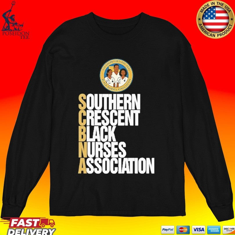 Southern Crescent Black Nurses Association - Adult & Kids T-Shirts, Sweatshirts & Hoodies apparel design preview 4