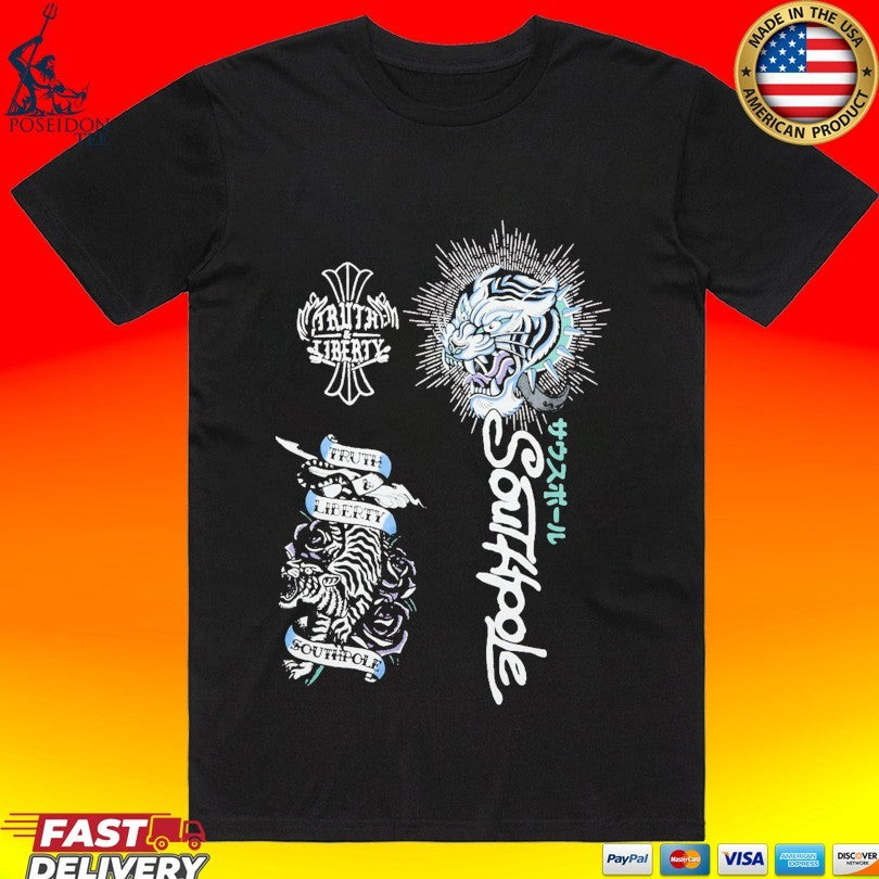 Southpole Tattoo Tiger Truth Liberty Southpole T-shirt Unisex T-shirt, Sweatshirt, Hoodie, Long Sleeve Tee - T-Shirt, Sweatshirt, Hoodie