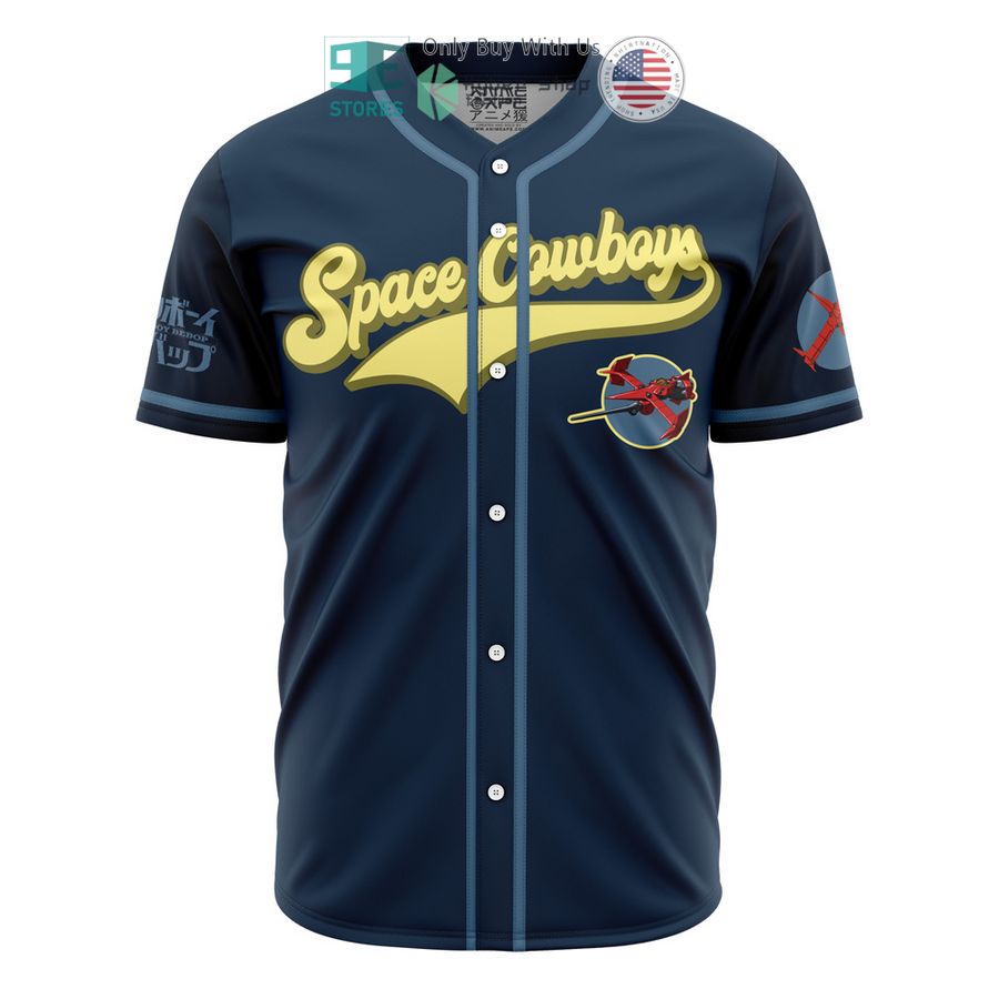 BEST Space Cowboys Cowboy Bebop Baseball Jersey baseball jersey product view 1