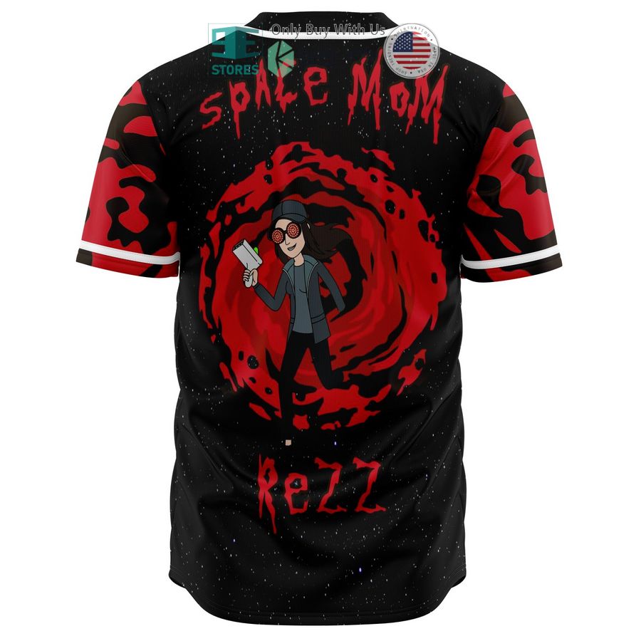 BEST Space Mom Rezz Galaxy Baseball Jersey baseball jersey product view 1