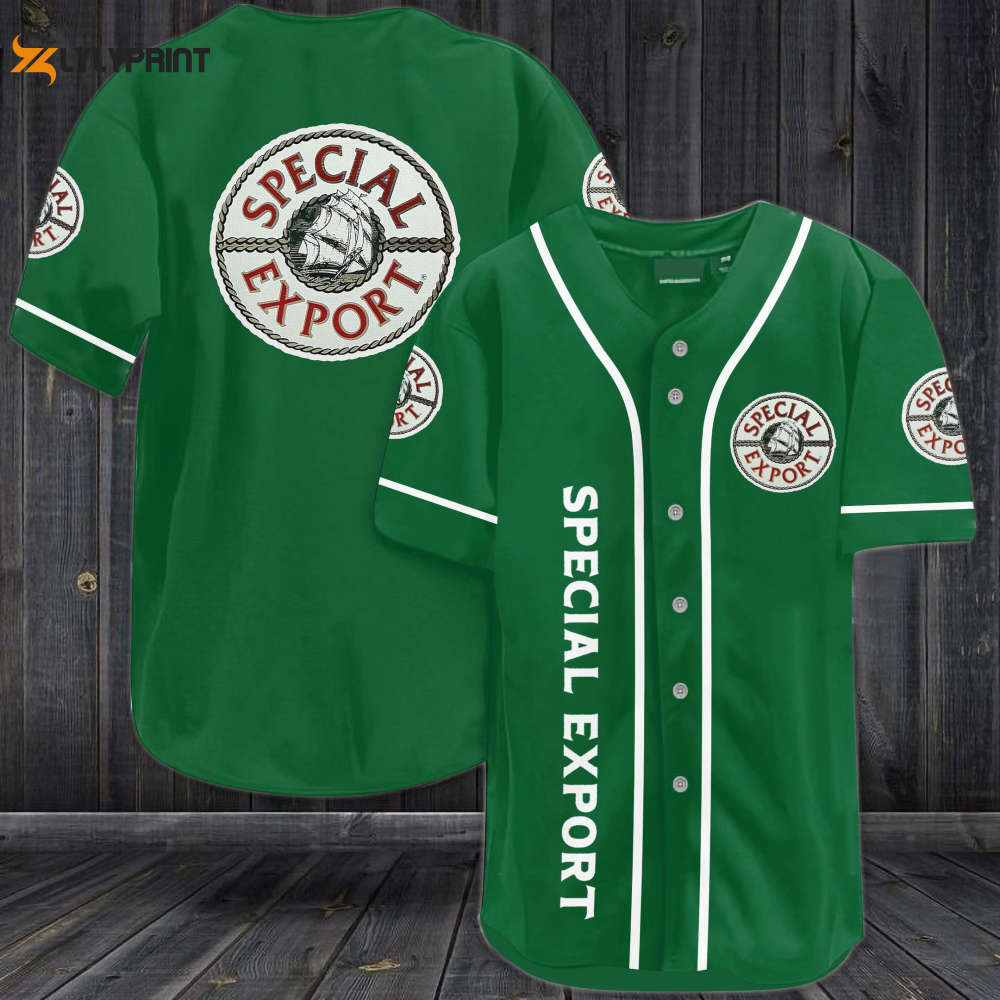 Special Export All Over Print Unisex Baseball Jersey - lylyprint.com baseball jersey product view 1