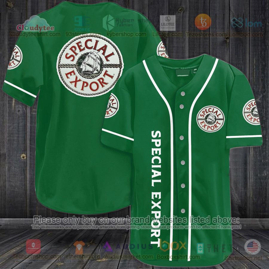 HOT Speical Export logo Baseball Jersey Shirt baseball jersey product view 1