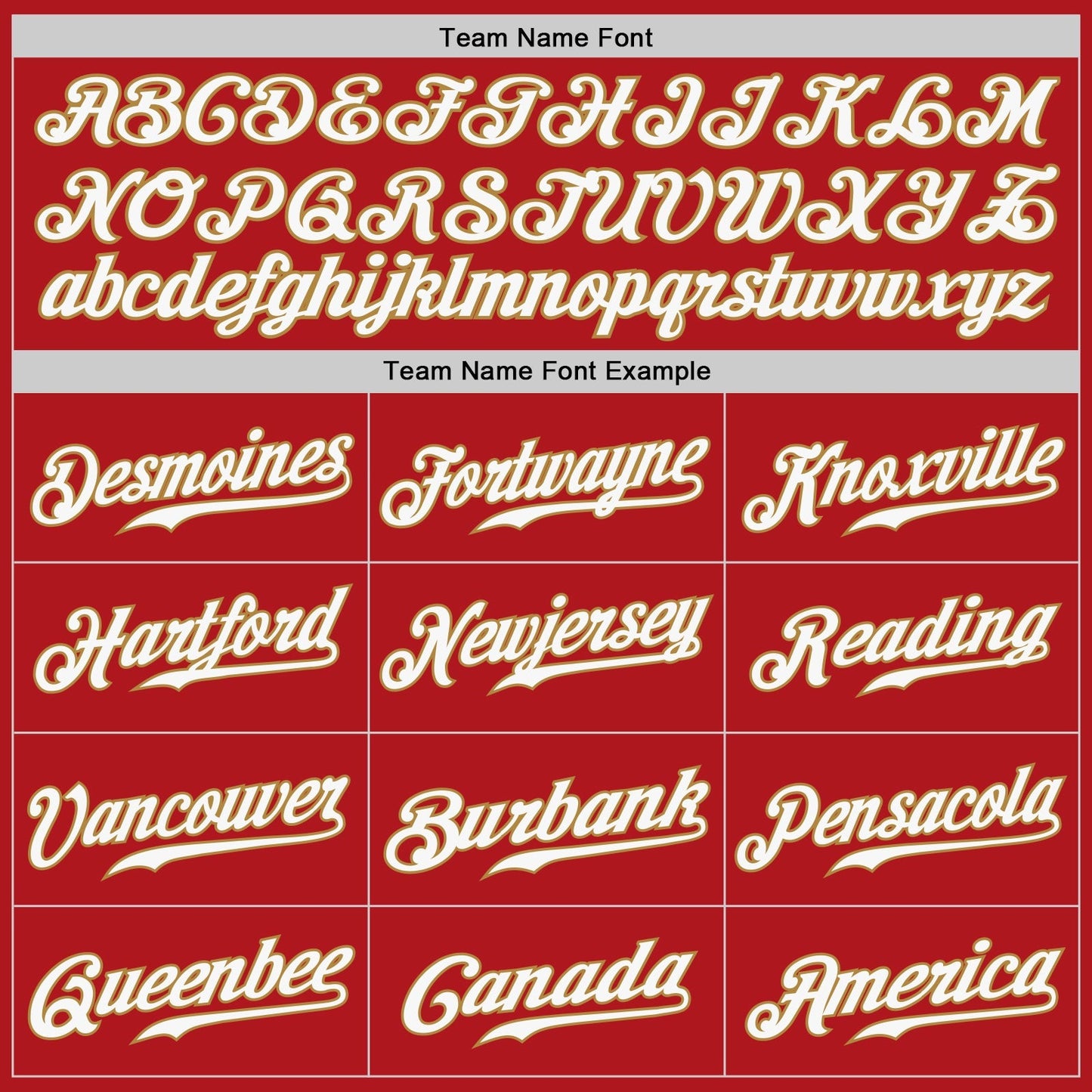 Custom White Red-Old Gold Authentic Split Fashion Baseball Jersey baseball jersey product view 5