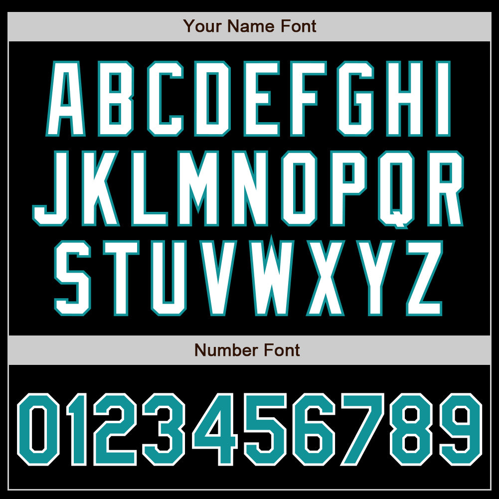 Custom Black Teal-Gray Authentic Split Fashion Baseball Jersey baseball jersey product view 4