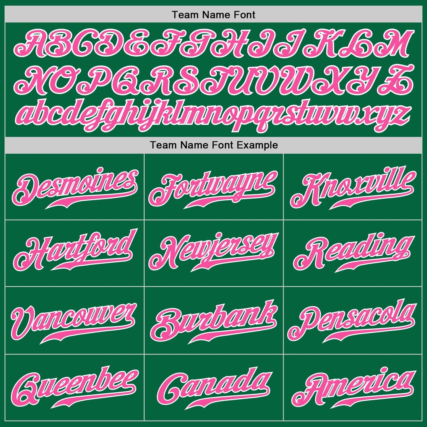 Custom Kelly Green Pink-Gray Authentic Split Fashion Baseball Jersey baseball jersey product view 5