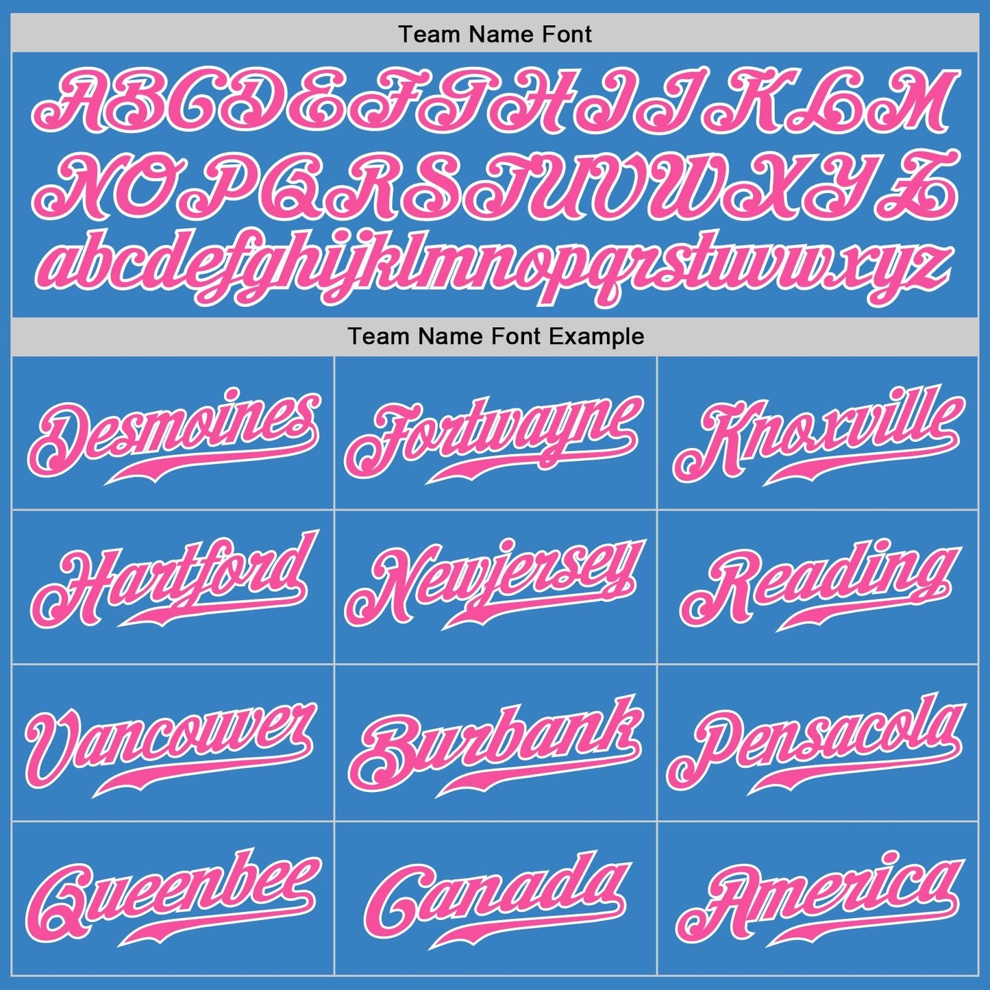 Custom Powder Blue Pink-White Authentic Split Fashion Baseball Jersey baseball jersey product view 5