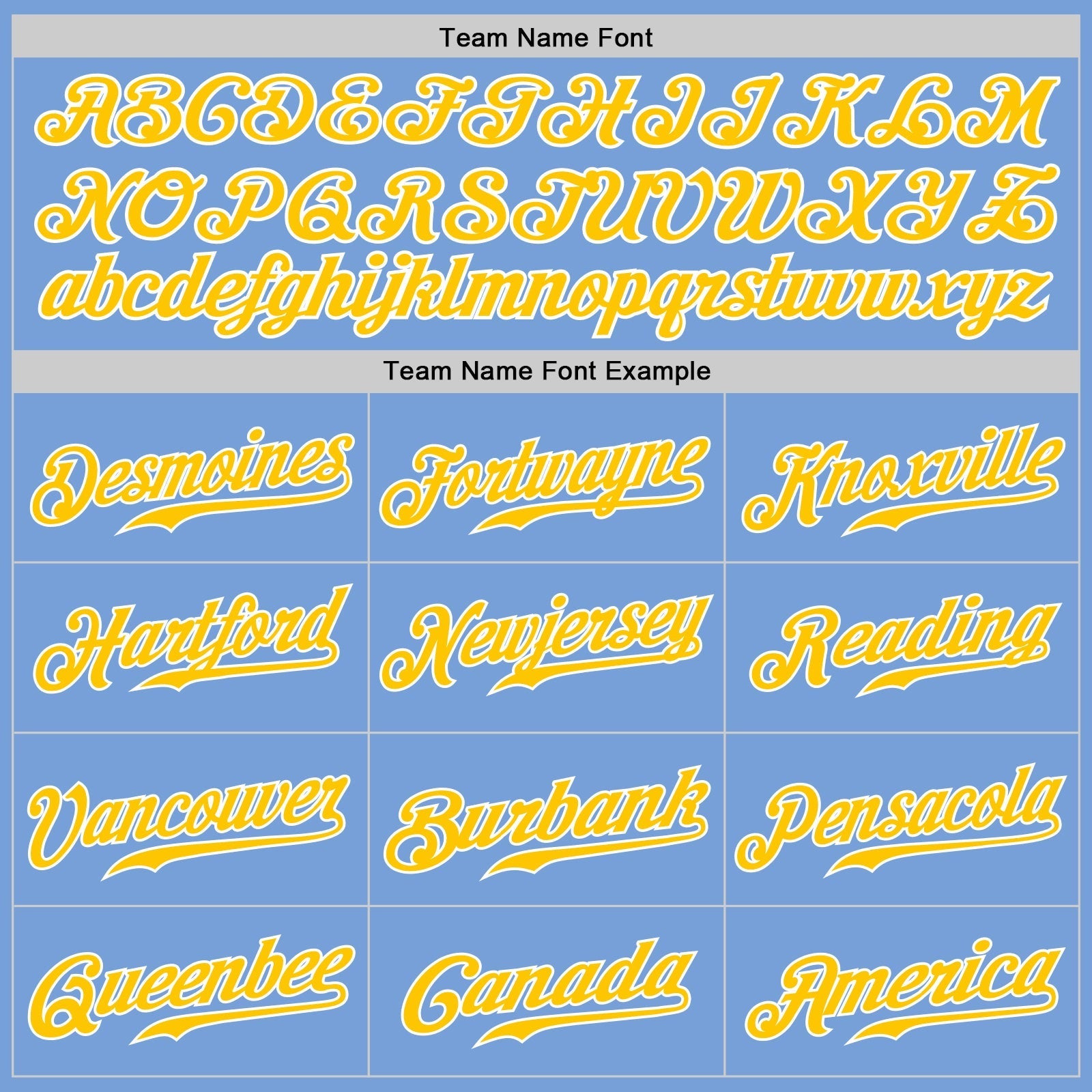 Custom Light Blue Gold-White Authentic Split Fashion Baseball Jersey baseball jersey product view 5