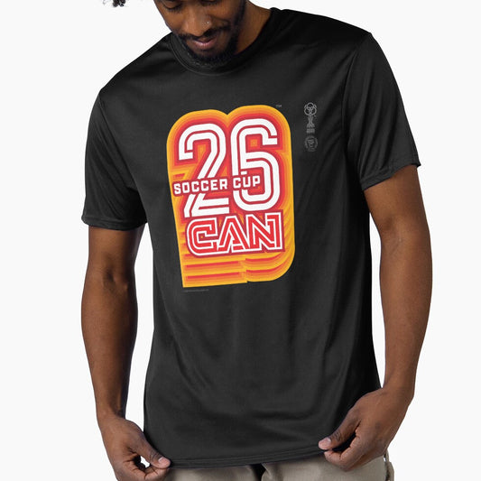 26 Soccer Cup CANADA Retro | Vintage Football Fan Graphic | ClassicCanadian Red  | Unisex by RSC-STORE - T-Shirt, Sweatshirt, Hoodie