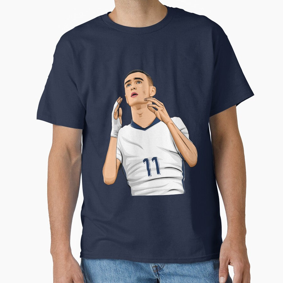 Phil Foden by Aldduardo Unisex T-shirt, Sweatshirt, Hoodie, Long Sleeve Tee - T-Shirt, Sweatshirt, Hoodie