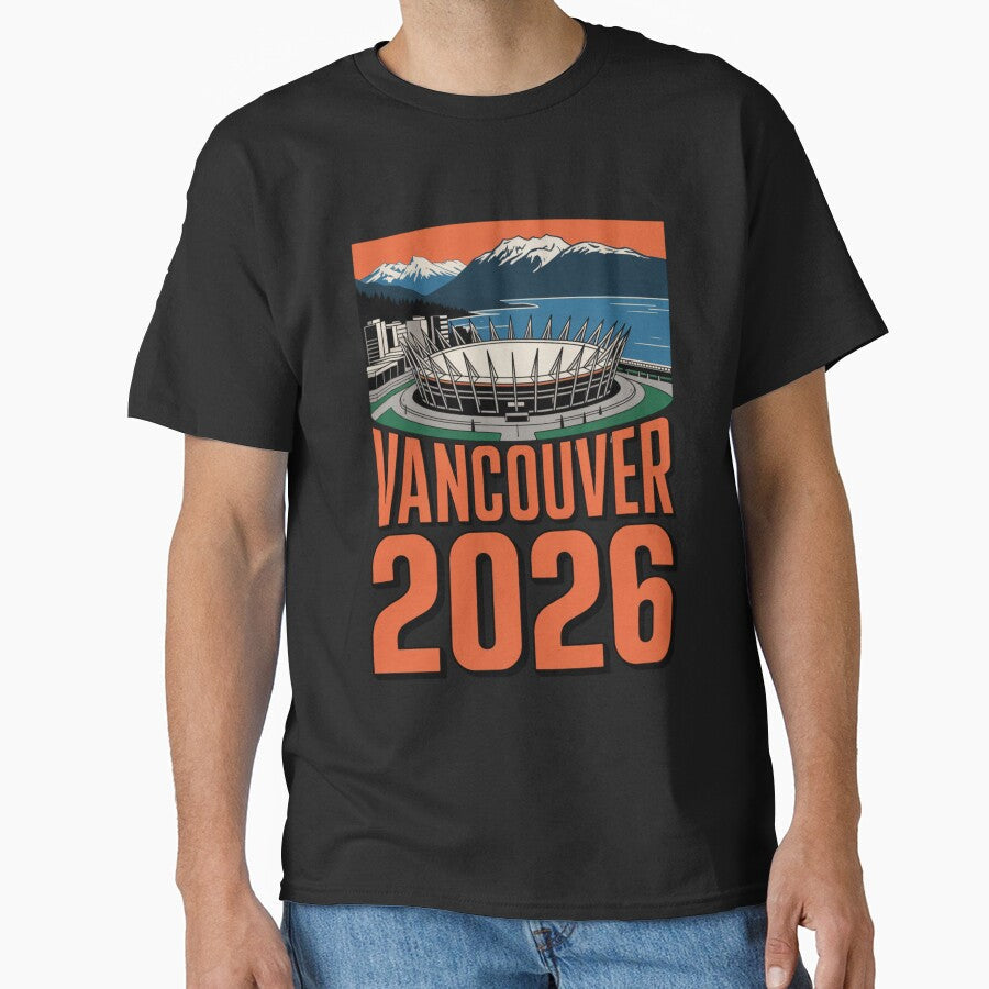 Toronto 2026 Skyline T-Shirt V14 by DarylWelsh2024 Unisex T-shirt, Sweatshirt, Hoodie, Long Sleeve Tee - T-Shirt, Sweatshirt, Hoodie