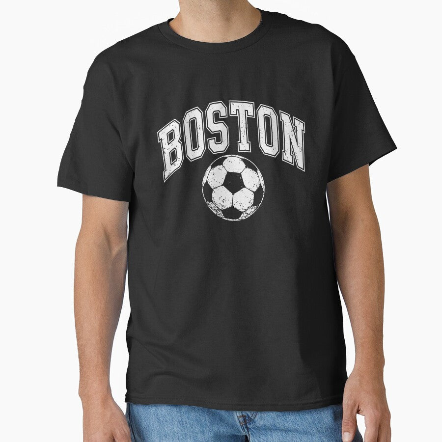 Boston Soccer Football Massachusetts New England Player Fan by JackCurtis1991 Unisex T-shirt, Sweatshirt, Hoodie, Long Sleeve Tee - T-Shirt, Sweatshirt, Hoodie