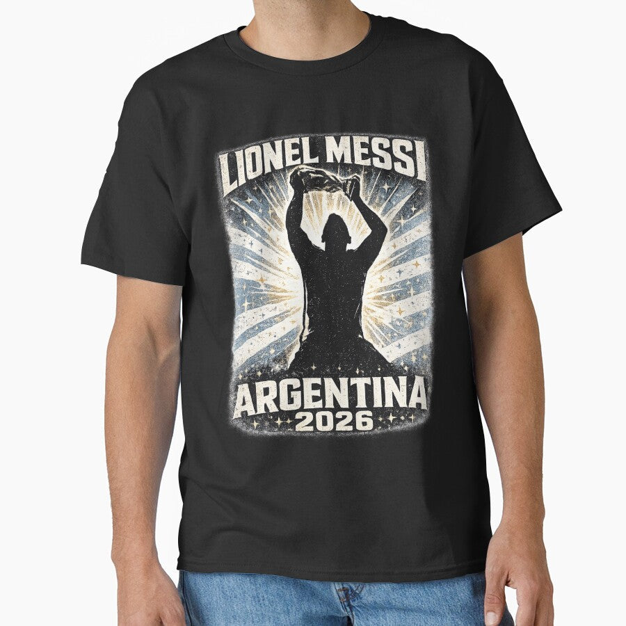 Copy of Campeones Del Mundo Argentina 2026 World Cup Soccer T-Shirt by KickoffStudio Unisex T-shirt, Sweatshirt, Hoodie, Long Sleeve Tee - T-Shirt, Sweatshirt, Hoodie
