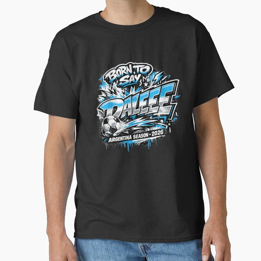Argentina Football Supporter Streetwear DALEEE 2026 Graphic.png by rebuZZ-Apparels-The Minimalistic Buzz - T-Shirt, Sweatshirt, Hoodie