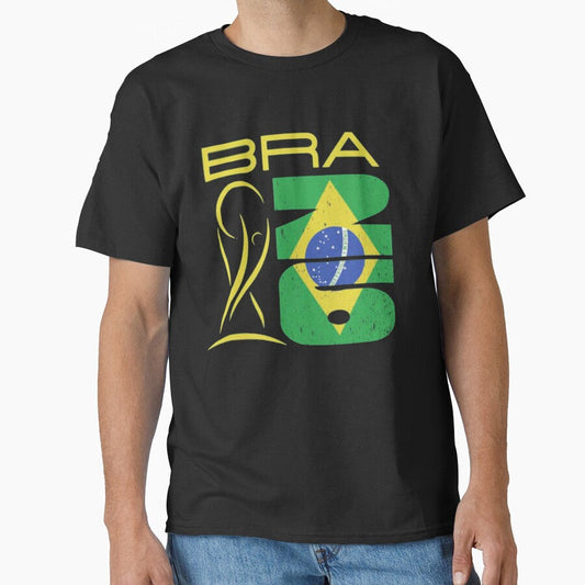 2026 Soccer Cup Fanart Brazil supporters Gift by roartusa Unisex T-shirt, Sweatshirt, Hoodie, Long Sleeve Tee - T-Shirt, Sweatshirt, Hoodie