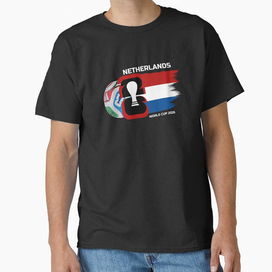 2026 world cup soccer Netherlands by Pau Baz Unisex T-shirt, Sweatshirt, Hoodie, Long Sleeve Tee - T-Shirt, Sweatshirt, Hoodie