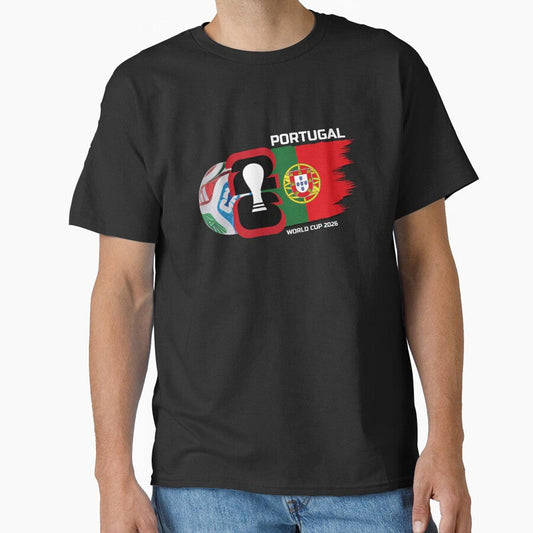 2026 world cup soccer PORTUGAL by Pau Baz Unisex T-shirt, Sweatshirt, Hoodie, Long Sleeve Tee - T-Shirt, Sweatshirt, Hoodie