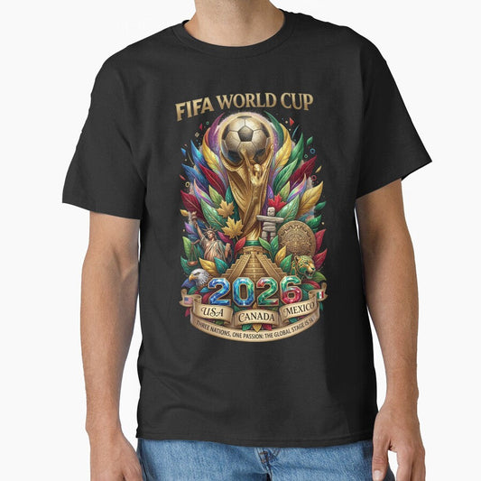 2026 World Cup USA Canada Mexico by Sovereign Supply Co. Unisex T-shirt, Sweatshirt, Hoodie, Long Sleeve Tee - T-Shirt, Sweatshirt, Hoodie