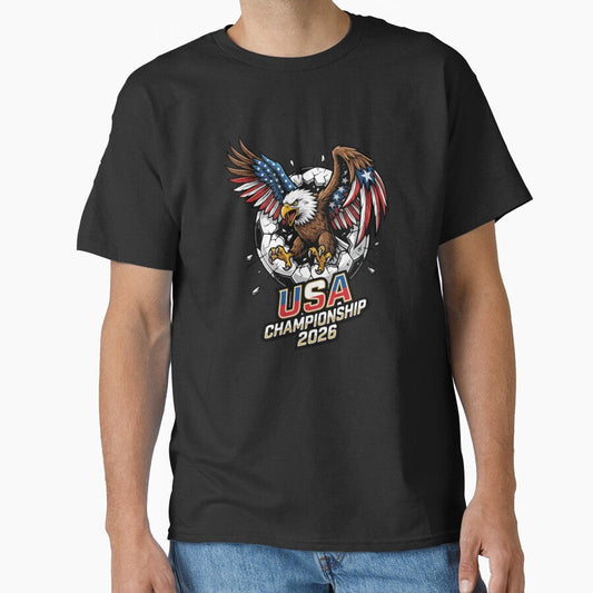 American Eagle USA Soccer 2026 by Rexusstain Unisex T-shirt, Sweatshirt, Hoodie, Long Sleeve Tee - T-Shirt, Sweatshirt, Hoodie