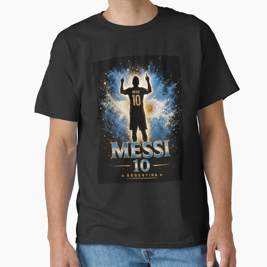 Messi Argentina World Champion Inspired Design Collection by TheJobbr Unisex T-shirt, Sweatshirt, Hoodie, Long Sleeve Tee - T-Shirt, Sweatshirt, Hoodie