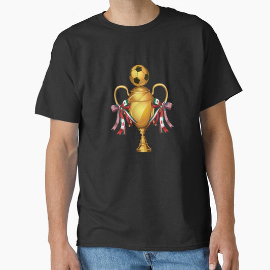 2026 World Cup Gold Trophy by Khadigadesings Unisex T-shirt, Sweatshirt, Hoodie, Long Sleeve Tee - T-Shirt, Sweatshirt, Hoodie