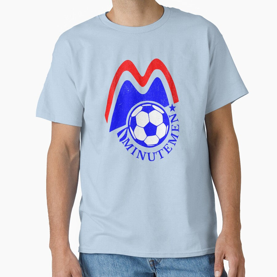 Defunct Soccer Team 1970s Boston Minutemen Soccer by chrisrivait Unisex T-shirt, Sweatshirt, Hoodie, Long Sleeve Tee - T-Shirt, Sweatshirt, Hoodie