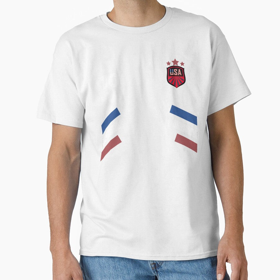 Retro 10 American Football USA Soccer USA Flag by uriwe Unisex T-shirt, Sweatshirt, Hoodie, Long Sleeve Tee - T-Shirt, Sweatshirt, Hoodie