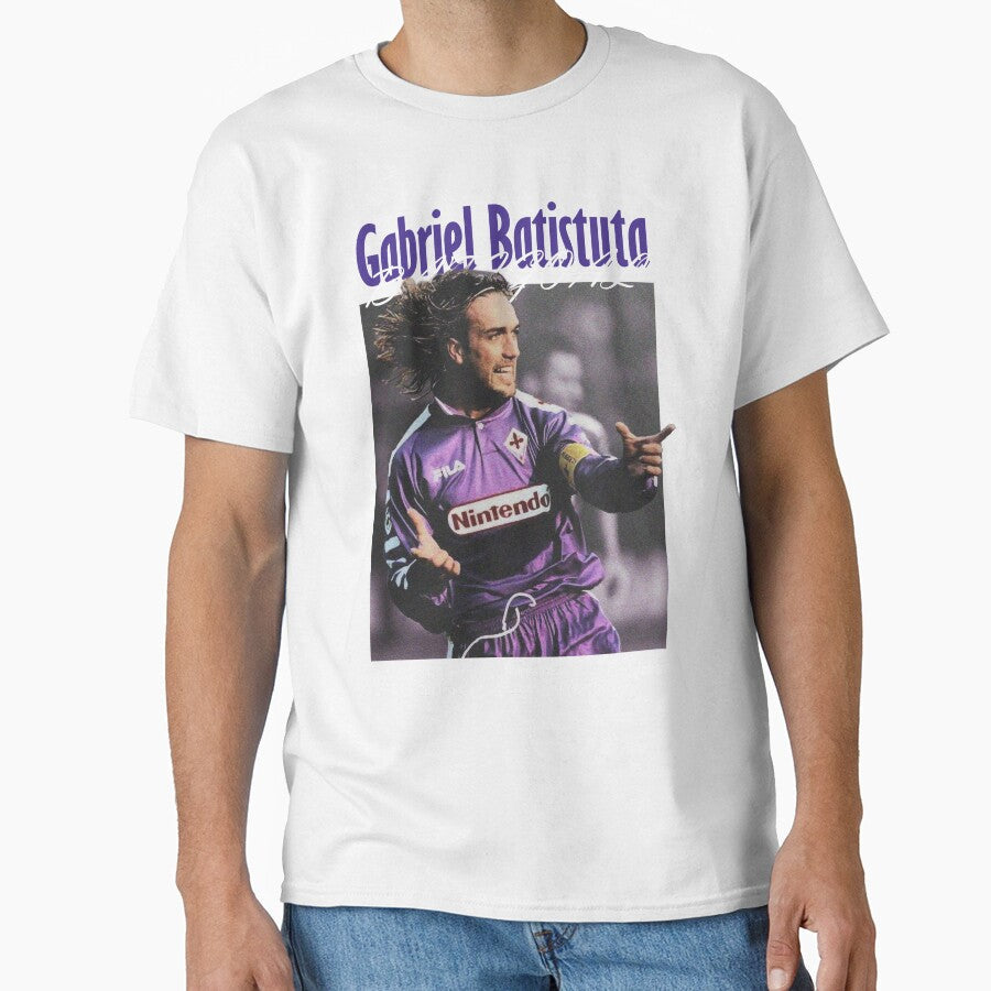 Gabriel Batistuta | BATIGOAL by QOMAGI Unisex T-shirt, Sweatshirt, Hoodie, Long Sleeve Tee - T-Shirt, Sweatshirt, Hoodie