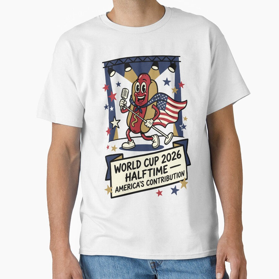 Soccer 2026 Halftime  America's Contribution V1 by 1RSN Unisex T-shirt, Sweatshirt, Hoodie, Long Sleeve Tee - T-Shirt, Sweatshirt, Hoodie