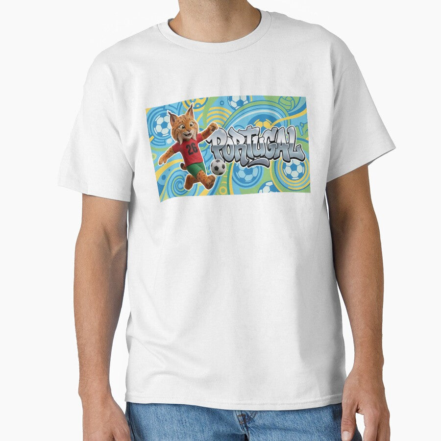 World Cup 2026 Portugal Soccer Team Fan Art by Jess Iachini Unisex T-shirt, Sweatshirt, Hoodie, Long Sleeve Tee - T-Shirt, Sweatshirt, Hoodie