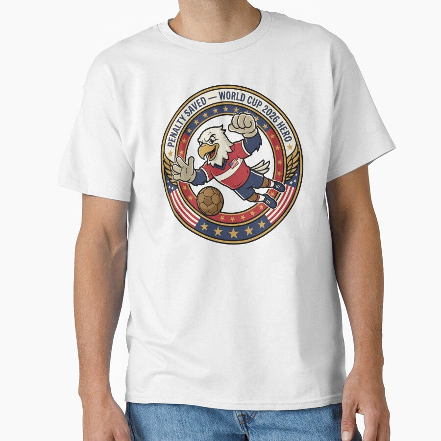 Penalty Saved Soccer Hero V2 by 1RSN Unisex T-shirt, Sweatshirt, Hoodie, Long Sleeve Tee - T-Shirt, Sweatshirt, Hoodie