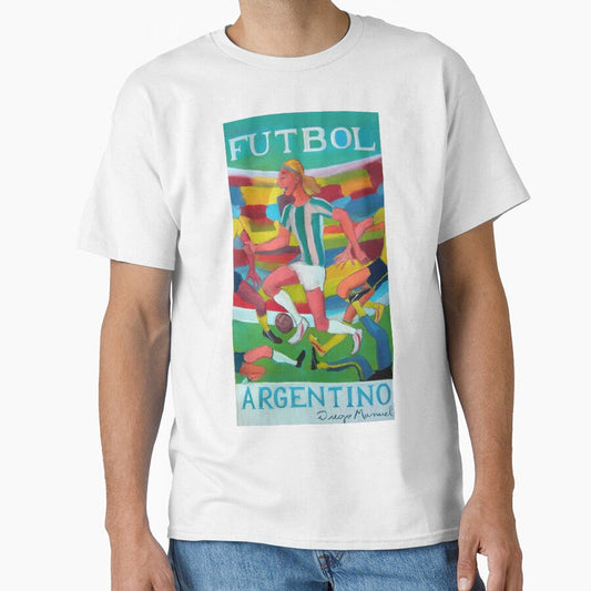 Argentine Football by Diego Manuel by Diego Manuel Rodriguez Unisex T-shirt, Sweatshirt, Hoodie, Long Sleeve Tee - T-Shirt, Sweatshirt, Hoodie