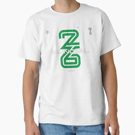 26 Mundial Soccer  Green Minimalist Football Graphic-Logo by RSC-STORE Unisex T-shirt, Sweatshirt, Hoodie, Long Sleeve Tee - T-Shirt, Sweatshirt, Hoodie