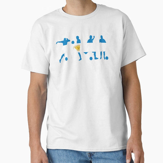 Argentina loves football by erozzz Unisex T-shirt, Sweatshirt, Hoodie, Long Sleeve Tee - T-Shirt, Sweatshirt, Hoodie