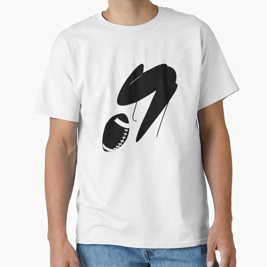 American Football by Designhand Unisex T-shirt, Sweatshirt, Hoodie, Long Sleeve Tee - T-Shirt, Sweatshirt, Hoodie