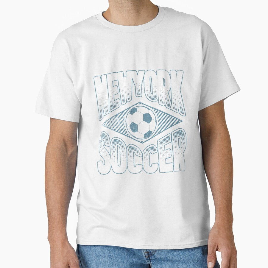 New York Soccer t shirt by hoooraaay Unisex T-shirt, Sweatshirt, Hoodie, Long Sleeve Tee - T-Shirt, Sweatshirt, Hoodie