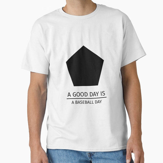 A GOOD DAY IS A BASEBALL DAY by djaber1998 Unisex T-shirt, Sweatshirt, Hoodie, Long Sleeve Tee - T-Shirt, Sweatshirt, Hoodie