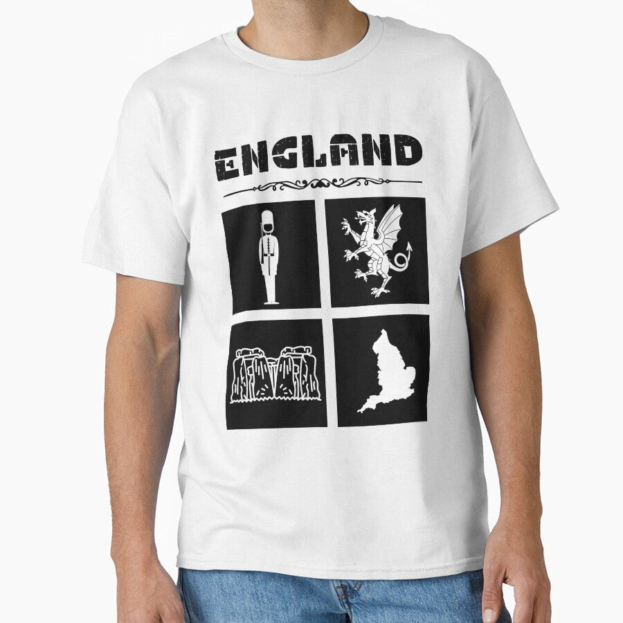 England country design by NNDraw Unisex T-shirt, Sweatshirt, Hoodie, Long Sleeve Tee - T-Shirt, Sweatshirt, Hoodie