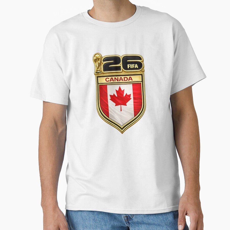 Canada World Cup 26 by JC's Cards & More Unisex T-shirt, Sweatshirt, Hoodie, Long Sleeve Tee - T-Shirt, Sweatshirt, Hoodie
