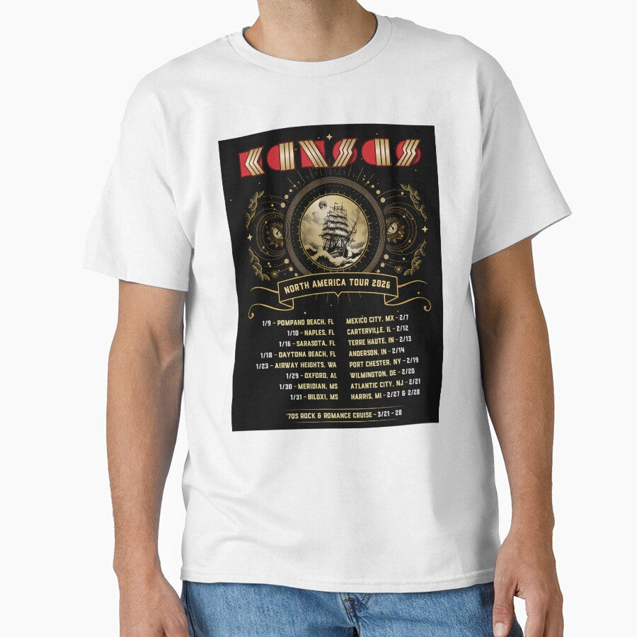 Kansas Band Tour 2026 Lagibisa by ArtsModern Unisex T-shirt, Sweatshirt, Hoodie, Long Sleeve Tee - T-Shirt, Sweatshirt, Hoodie