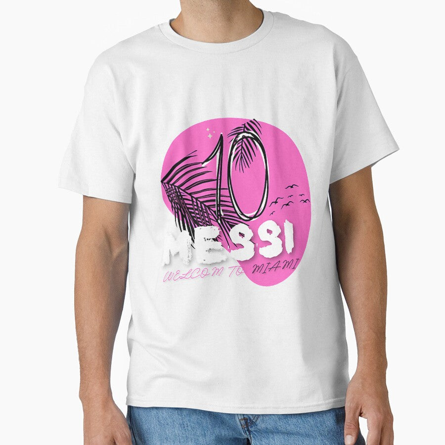 Welcom MESSI to MIAMI - inter miami by GeorgieTom Unisex T-shirt, Sweatshirt, Hoodie, Long Sleeve Tee - T-Shirt, Sweatshirt, Hoodie