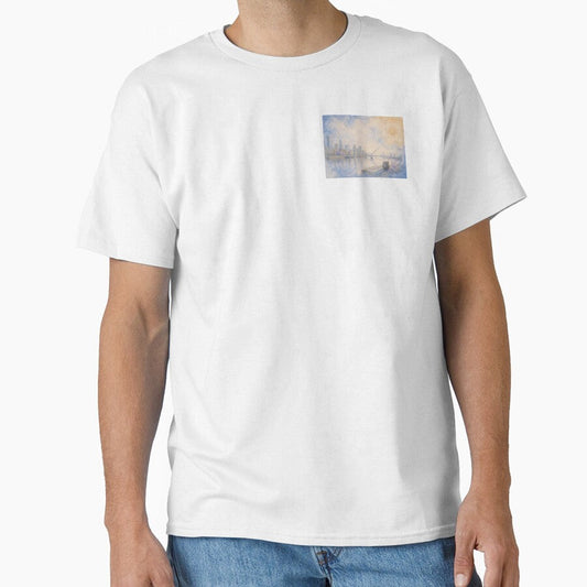 Argentina Watercolor Travel Illustration by AHOK-lab Unisex T-shirt, Sweatshirt, Hoodie, Long Sleeve Tee - T-Shirt, Sweatshirt, Hoodie
