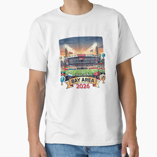 Bay Area 2026 Stadium Soccer by Modefissi Unisex T-shirt, Sweatshirt, Hoodie, Long Sleeve Tee - T-Shirt, Sweatshirt, Hoodie